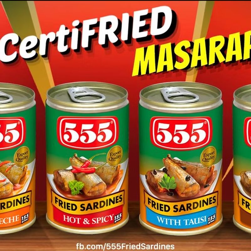555 Sardines — #CertiFRIED Masarap